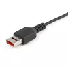 StarTech.com Cable de carga seguro de 1 m – USB-A a Micro-USB bloqueador de datos Solo carga – Cable solo de alimentación para teléfono/tablet – Cable adaptador USB bloqueador de datos