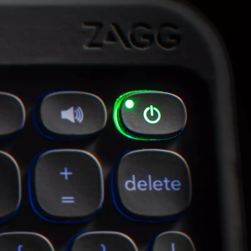 ZAGG teclado Pro Keys with Trackpad-Apple-iPad 10.2-Negro/Gris-Alemán