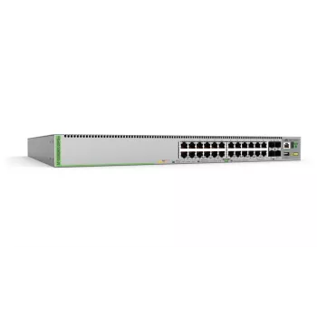 Allied Telesis AT-GS980MX/28PSM-50 Conmutador de red Gestionado L3 Gigabit Ethernet (10/100/1000) Power over Ethernet (PoE) 1U Gris