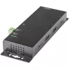 StarTech.com Hub USB-C de 4 puertos 10 Gbit/s – Hub USB-C industrial de metal – 2x USB-C y 2x USB-A – Protección contra sobretensiones ESD – Host USB-C o USB-A – Hub USB 3.2 Gen 2 Type-C montable con funcionamiento autónomo