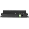 StarTech.com Hub USB-C de 4 puertos 10 Gbit/s – Hub USB-C industrial de metal – 2x USB-C y 2x USB-A – Protección contra sobretensiones ESD – Host USB-C o USB-A – Hub USB 3.2 Gen 2 Type-C montable con funcionamiento autónomo