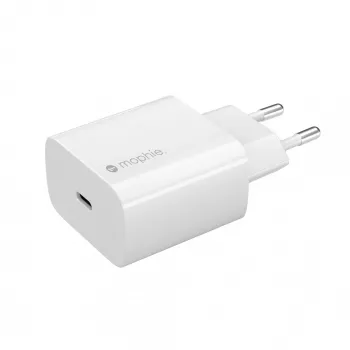 Adaptador de pared mophie Accessories USB-C 30W GaN Blanco UE Carga rápida