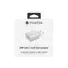 Adaptador de pared mophie Accessories USB-C 30W GaN Blanco UE Carga rápida