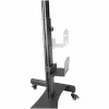 StarTech.com carro móvil para estación de trabajo con soporte para monitor, soporte para CPU/PC, bandeja para teclado – Carro ergonómico de altura ajustable para ordenador de sobremesa – Estación de trabajo móvil con ruedas