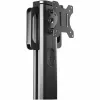StarTech.com carro móvil para estación de trabajo con soporte para monitor, soporte para CPU/PC, bandeja para teclado – Carro ergonómico de altura ajustable para ordenador de sobremesa – Estación de trabajo móvil con ruedas