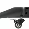 StarTech.com carro móvil para estación de trabajo con soporte para monitor, soporte para CPU/PC, bandeja para teclado – Carro ergonómico de altura ajustable para ordenador de sobremesa – Estación de trabajo móvil con ruedas