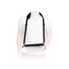 Correa de hombro Mobilis ERGONOMIC SHOULDER STRAP para portátil negra con mosquetón
