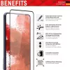 Displex Full Cover Screen Protector Samsung Galaxy S22 Ultra vidrio templado