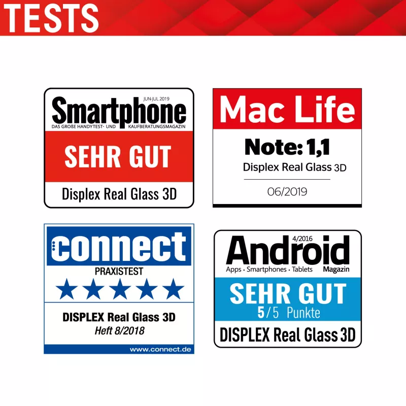 Displex Full Cover Screen Protector Samsung Galaxy S22 Ultra vidrio templado