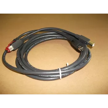 Epson 2218424 cable de alimentación negro 3 m PoweredUSB
