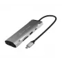j5create JCD393 4K60 Elite USB-C® 10Gbps Mini Dock, gris espacial