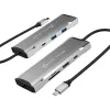 j5create JCD393 4K60 Elite USB-C® 10Gbps Mini Dock, gris espacial