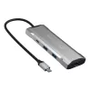 j5create JCD393 4K60 Elite USB-C® 10Gbps Mini Dock, gris espacial