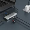 j5create JCD393 4K60 Elite USB-C® 10Gbps Mini Dock, gris espacial