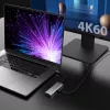 j5create JCD393 4K60 Elite USB-C® 10Gbps Mini Dock, gris espacial