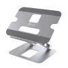Soporte para portátil y tablet j5create JTS127-N multiángulo aluminio negro gris