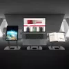Soporte para portátil y tablet j5create JTS127-N multiángulo aluminio negro gris
