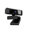 Webcam USB™ HD j5create JVCU100 con rotación 360°, resolución de grabación de vídeo 1080p, negra