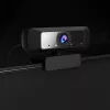 Webcam USB™ HD j5create JVCU100 con rotación 360°, resolución de grabación de vídeo 1080p, negra