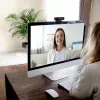 Webcam USB™ HD j5create JVCU100 con rotación 360°, resolución de grabación de vídeo 1080p, negra