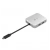 Adaptador multipuerto j5create JCD391 4K60 Elite USB-C® PD, plateado
