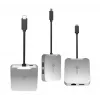 Adaptador multipuerto j5create JCD391 4K60 Elite USB-C® PD, plateado
