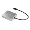 Adaptador multipuerto j5create JCD391 4K60 Elite USB-C® PD, plateado