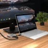 Adaptador multipuerto j5create JCD391 4K60 Elite USB-C® PD, plateado