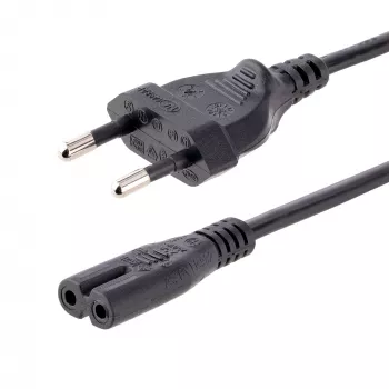 Cable de alimentación para portátil StarTech.com de 2 m, conector EU a C7, 2,5 A 250 V