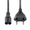 Cable de alimentación para portátil StarTech.com de 2 m, conector EU a C7, 2,5 A 250 V