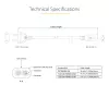 Cable de alimentación para portátil StarTech.com de 2 m, conector EU a C7, 2,5 A 250 V