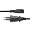 Cable de alimentación para portátil StarTech.com de 3 m (10 ft), conector EU a C7, 2,5 A 250 V, 18 AWG, cable de repuesto para portátil, cable de alimentación para impresora, cable de carga para portátil, cable de fuente de alimentación para portátil, negro
