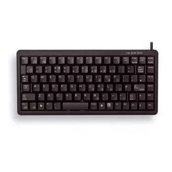 Teclado compacto Cherry G84-4100LCAGB-2 QWERTY 83 teclas Combi USB/PS/2 negro cable de 1,75 m