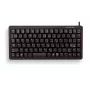 Teclado compacto Cherry G84-4100LCAGB-2 QWERTY 83 teclas Combi USB/PS/2 negro cable de 1,75 m