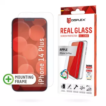 Funda con protector de pantalla Displex para Apple iPhone 14 Plus cristal templado