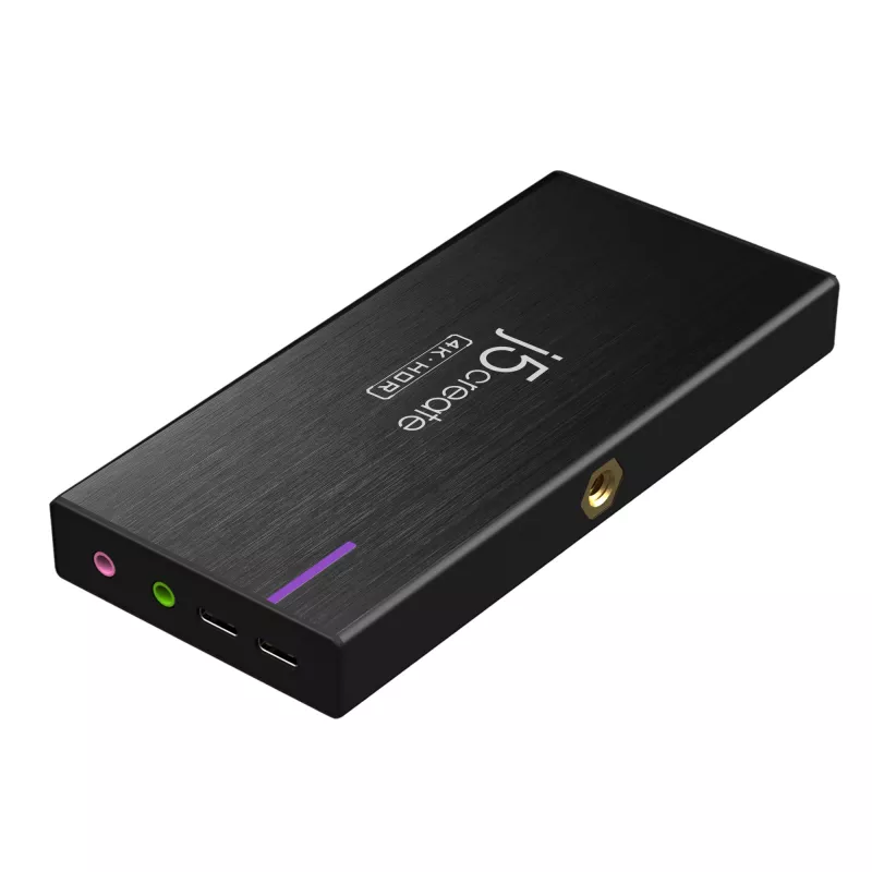 Estación de captura de juegos 4K j5create JVA14-N USB 3.2 Gen 1 4K30 FPS