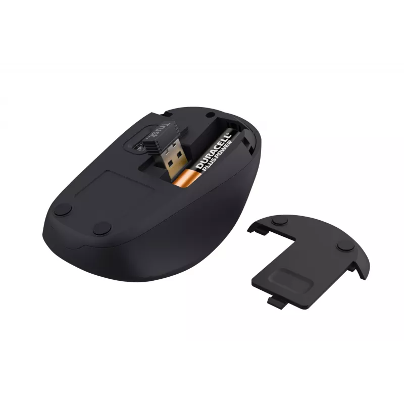 Ratón Trust TM-201 oficina diestro RF inalámbrico óptico 1600 DPI