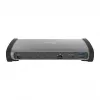 j5create JTD562 - Estación de acoplamiento Thunderbolt™ 4 8K - EU, con cable, Thunderbolt 4, 96 W, 3,5 mm, 10,100,1000 Mbit/s, gris