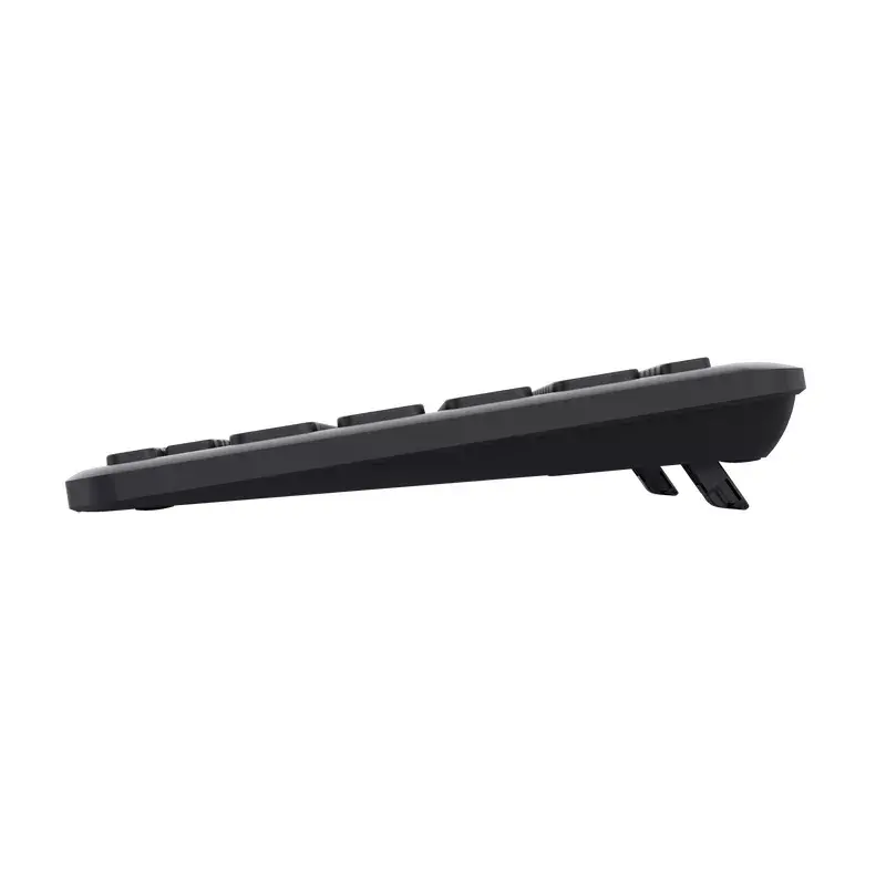 Teclado Trust Lyra Office USB RF Wireless Bluetooth alemán negro Tenkeyless