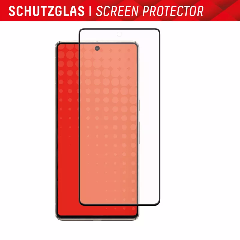Displex Full Cover protector de pantalla (10H) para Google Pixel 7 Pro, marco de montaje Eco, cobertura total
