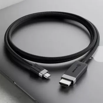 Adaptador de cable de vídeo ALOGIC FUCHD2-SGR 2 m HDMI Type-A USB Type-C gris