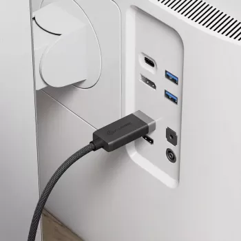 Adaptador de cable de vídeo ALOGIC FUDPHD2-SGR 2 m DisplayPort HDMI negro gris