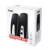 Conjunto de altavoces Trust 24660 5 W PC/portátil negro, metálico 2.0 canales