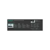 Teclado Logitech MX Keys S Universal RF Wireless + Bluetooth AZERTY belga Grafito
