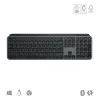 Teclado Logitech MX Keys S Universal RF Wireless + Bluetooth AZERTY belga Grafito