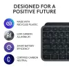 Teclado Logitech MX Keys S Universal RF Wireless + Bluetooth AZERTY belga Grafito
