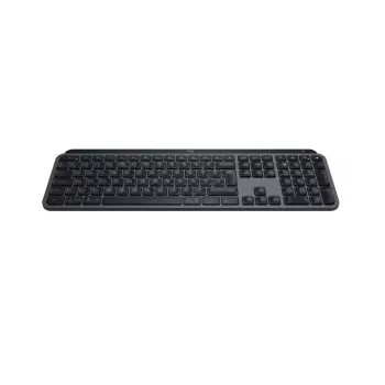 Teclado Logitech MX Keys S Universal RF Wireless + Bluetooth AZERTY belga Grafito