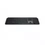 Teclado Logitech MX Keys S Universal RF Wireless + Bluetooth AZERTY belga Grafito