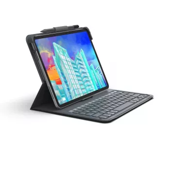 ZAGG Messenger Folio 2 QWERTZ alemán Bluetooth Charcoal