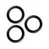 PanzerGlass® Hoops® Protector metálico de lente de cámara Negro iPhone 15 Pro | 15 Pro Max